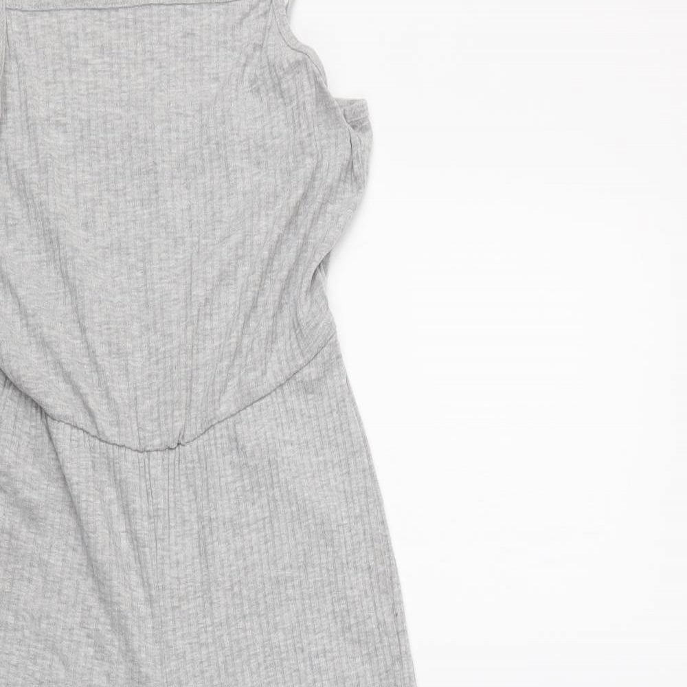 Primark Womens Grey   Jumpsuit One-Piece Size 10 L19 in