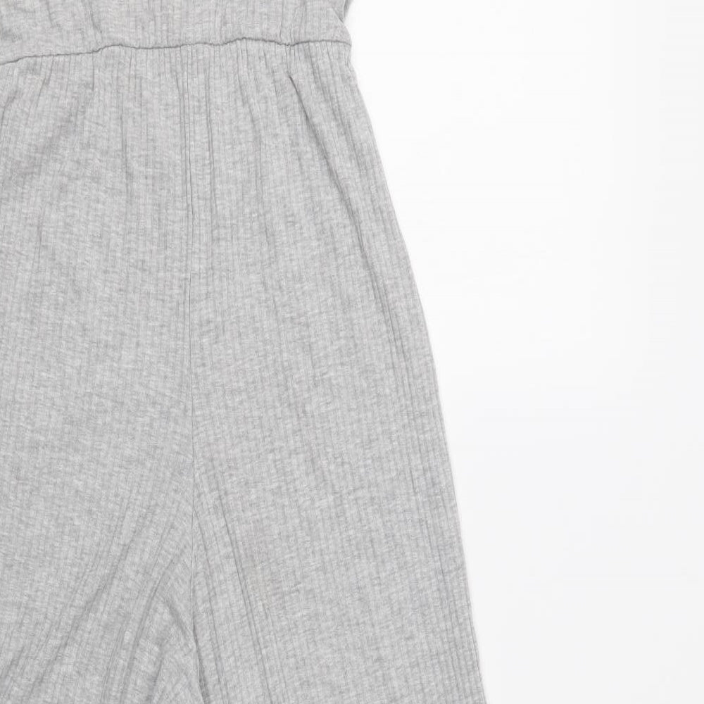 Primark Womens Grey   Jumpsuit One-Piece Size 10 L19 in