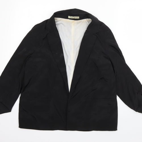 innocence Womens Black   Jacket Blazer Size 14