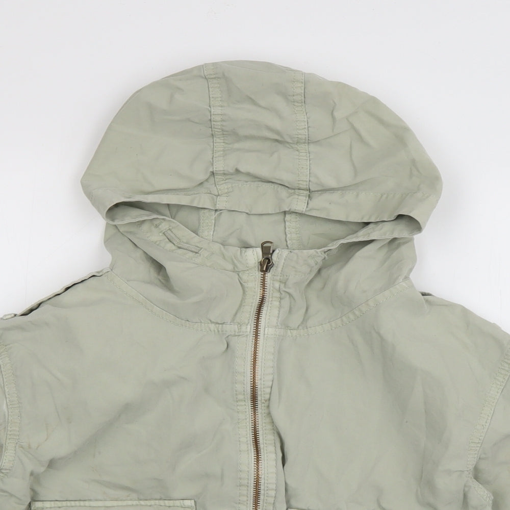 NEXT Girls Green   Jacket  Size 11 Years  Zip