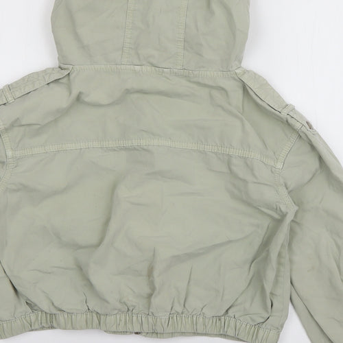 NEXT Girls Green   Jacket  Size 11 Years  Zip