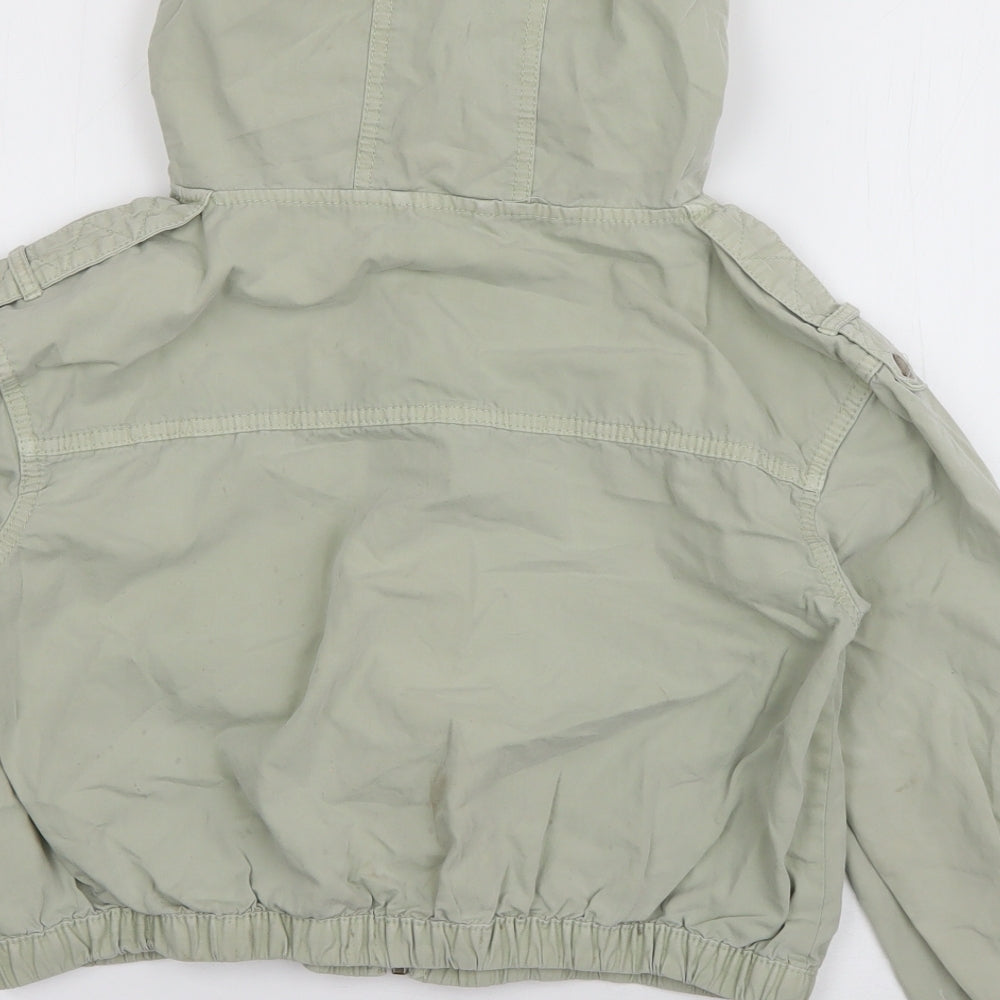 NEXT Girls Green   Jacket  Size 11 Years  Zip