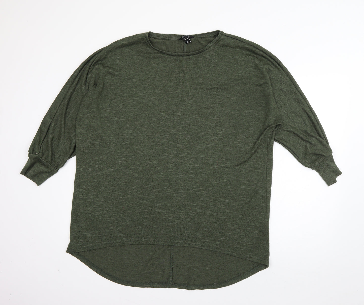 New Look Womens Green  Viscose Pullover Sweatshirt Size L  Pullover
