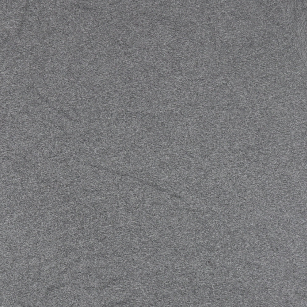 NEXT Mens Grey  Cotton  T-Shirt Size L Crew Neck