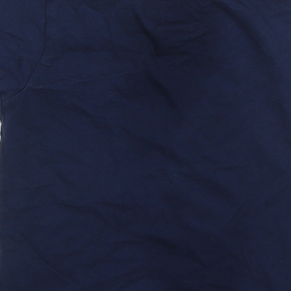 TJM Boys Blue  Cotton Basic T-Shirt Size 2-3 Years Crew Neck Pullover - Peppa Pig Superstar Space