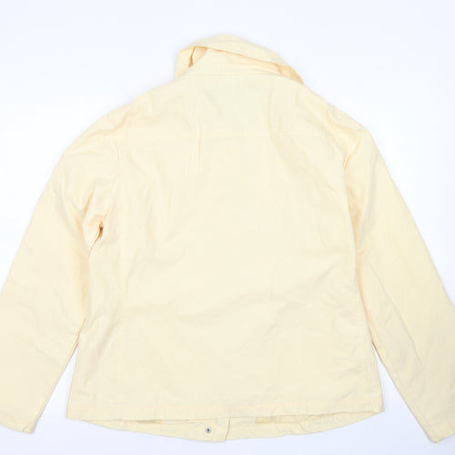 Donna System Womens Yellow   Jacket  Size 14  Zip