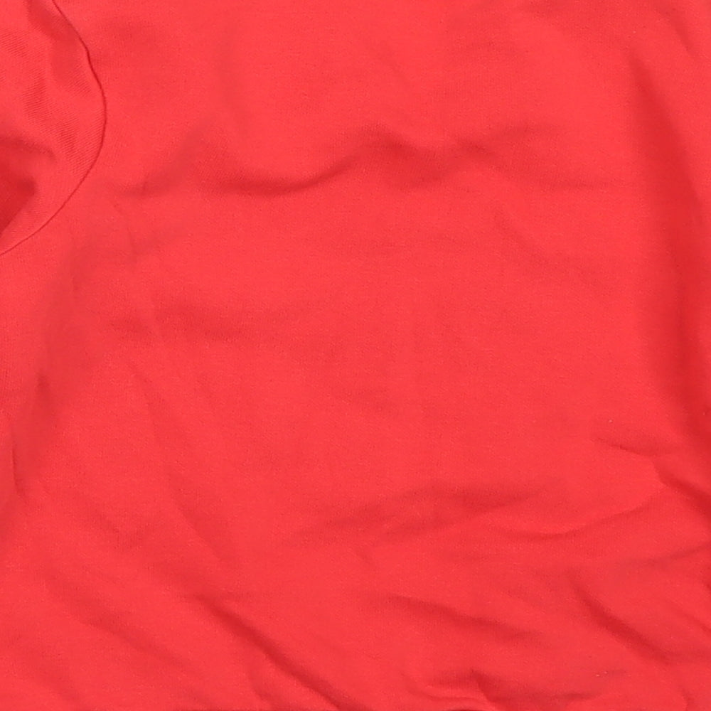 George Boys Red  Cotton Pullover Sweatshirt Size 3-4 Years   - Dinosaur