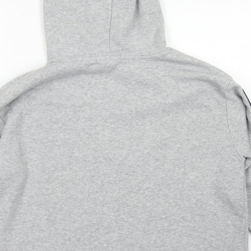 Primark Womens Grey  Polyester Pullover Hoodie Size M   - Cropped
