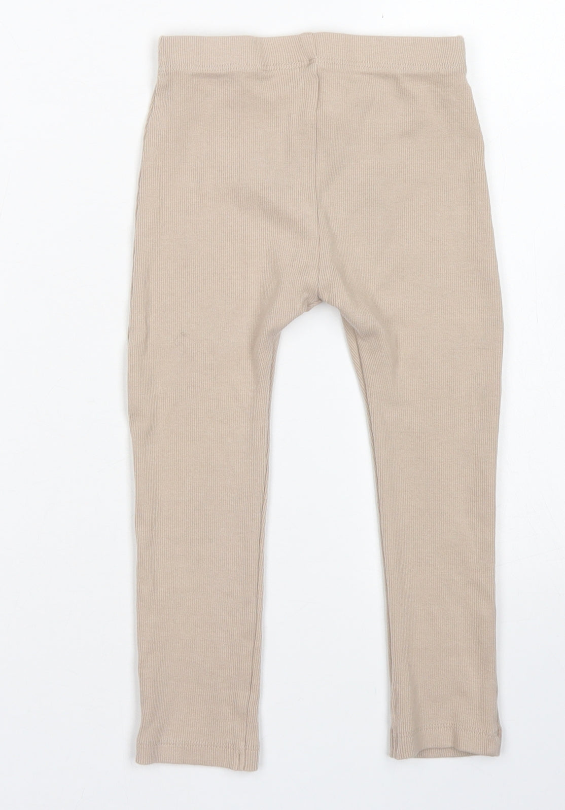 George Girls Brown  Cotton Jogger Trousers Size 3-4 Years  Regular