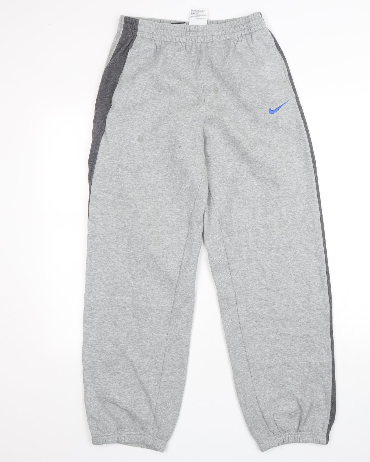 Nike Boys Grey  Cotton Sweatpants Trousers Size XL  Regular