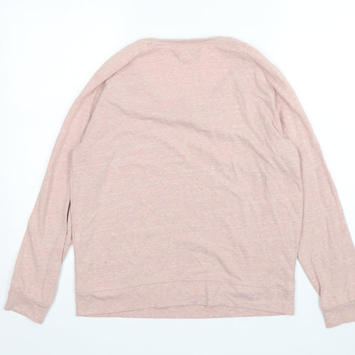 Papaya  Womens Pink  Polyester Pullover Sweatshirt Size S