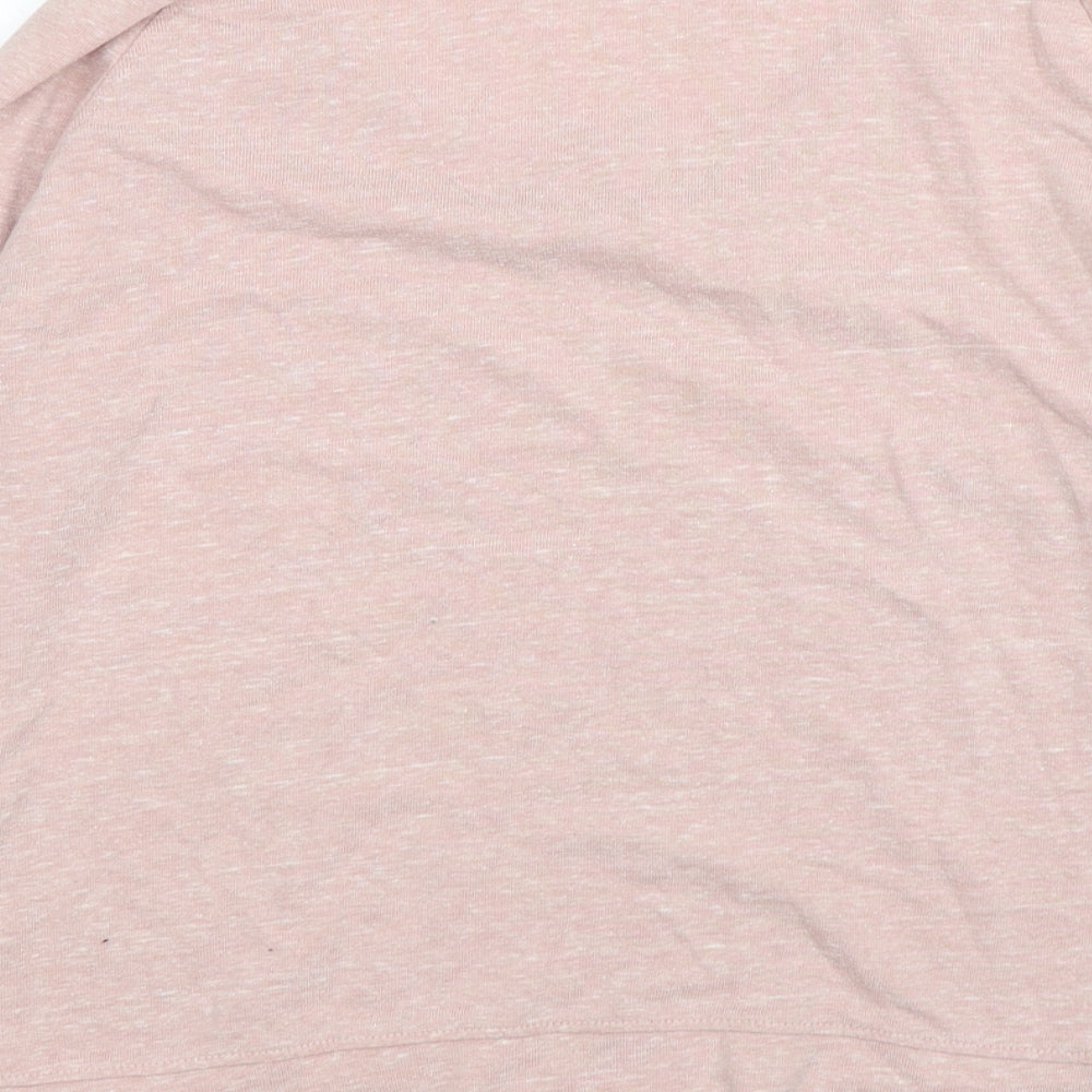 Papaya  Womens Pink  Polyester Pullover Sweatshirt Size S