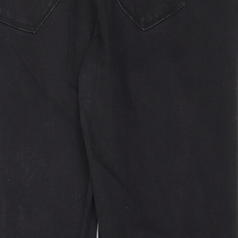Primark Womens Black  Cotton Skinny Jeans Size 16 L27 in Regular