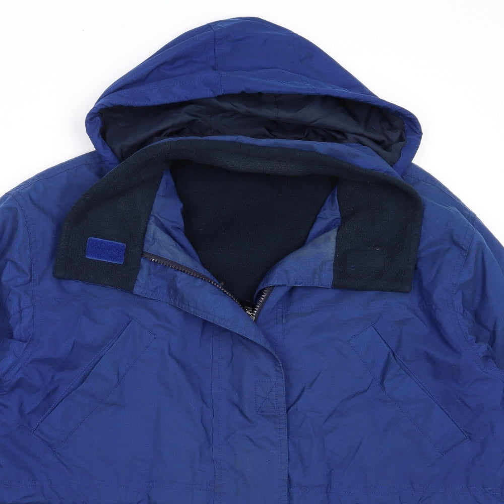 NX Sport Mens Blue   Overcoat Coat Size M