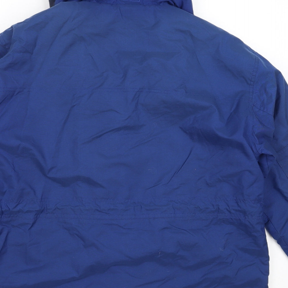 NX Sport Mens Blue   Overcoat Coat Size M