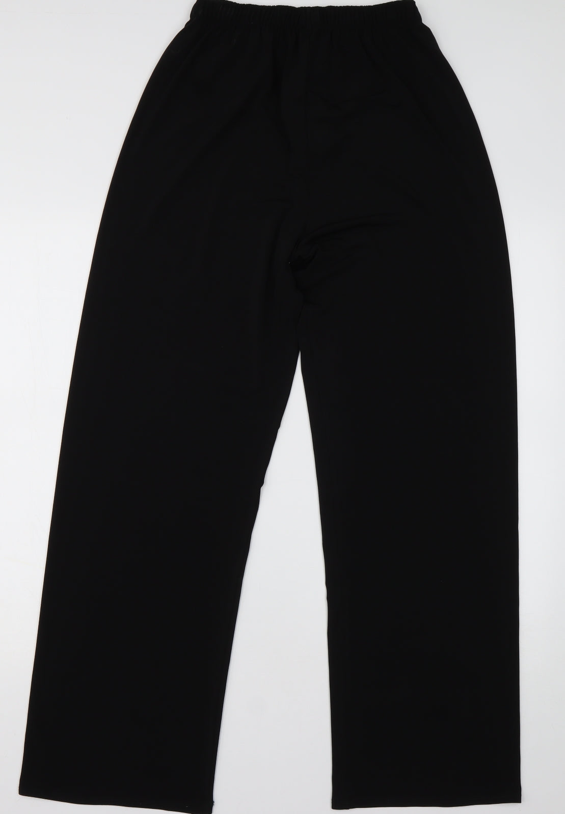 Saloos Womens Black  Polyester Trousers  Size 14 L32 in Regular Tie