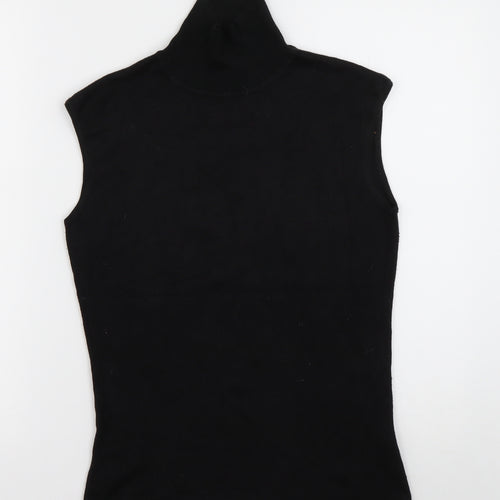Primark Womens Black  Viscose Pullover Sweatshirt Size 12  Pullover