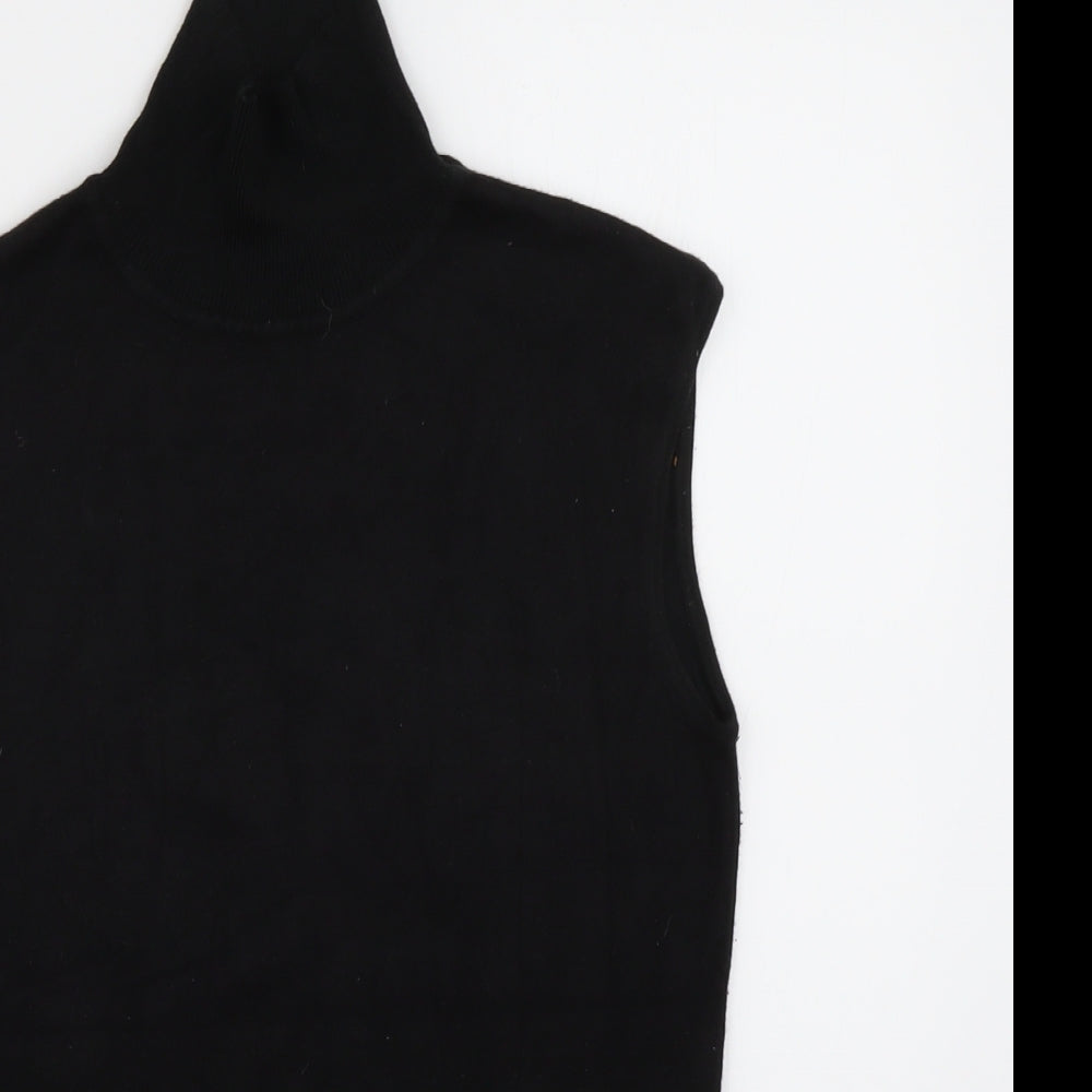 Primark Womens Black  Viscose Pullover Sweatshirt Size 12  Pullover