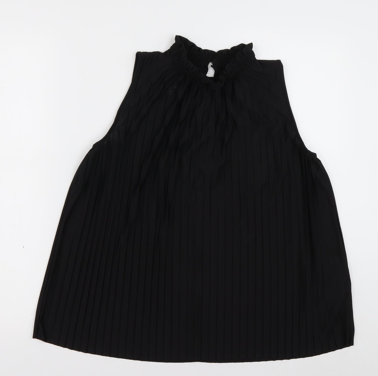 H&M Womens Black  Polyester Basic Tank Size XS Crew Neck