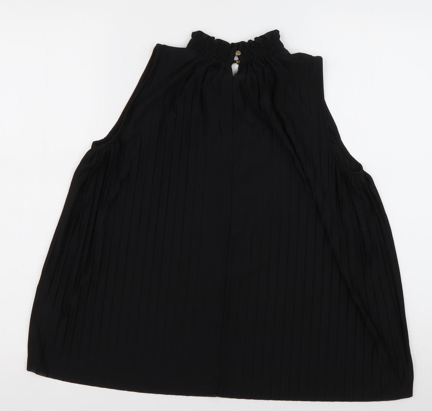 H&M Womens Black  Polyester Basic Tank Size XS Crew Neck