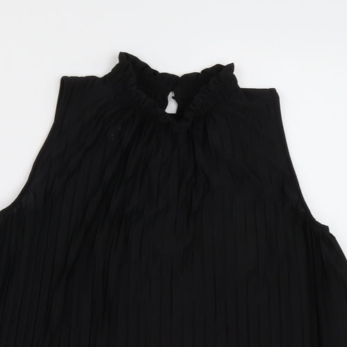 H&M Womens Black  Polyester Basic Tank Size XS Crew Neck