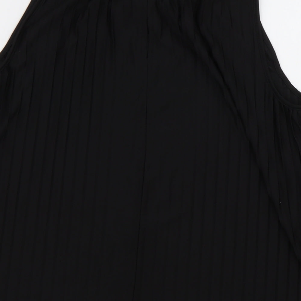 H&M Womens Black  Polyester Basic Tank Size XS Crew Neck