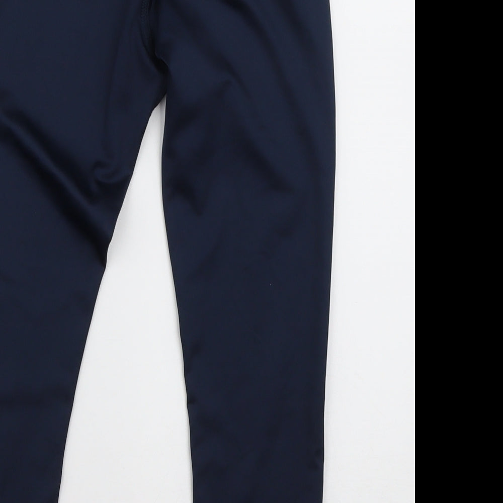 NEXT Girls Blue  Polyester Capri Trousers Size 9 Months  Regular