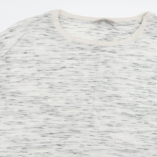 Marks and Spencer Womens Grey  Polyester Pullover Sweatshirt Size 14  Pullover