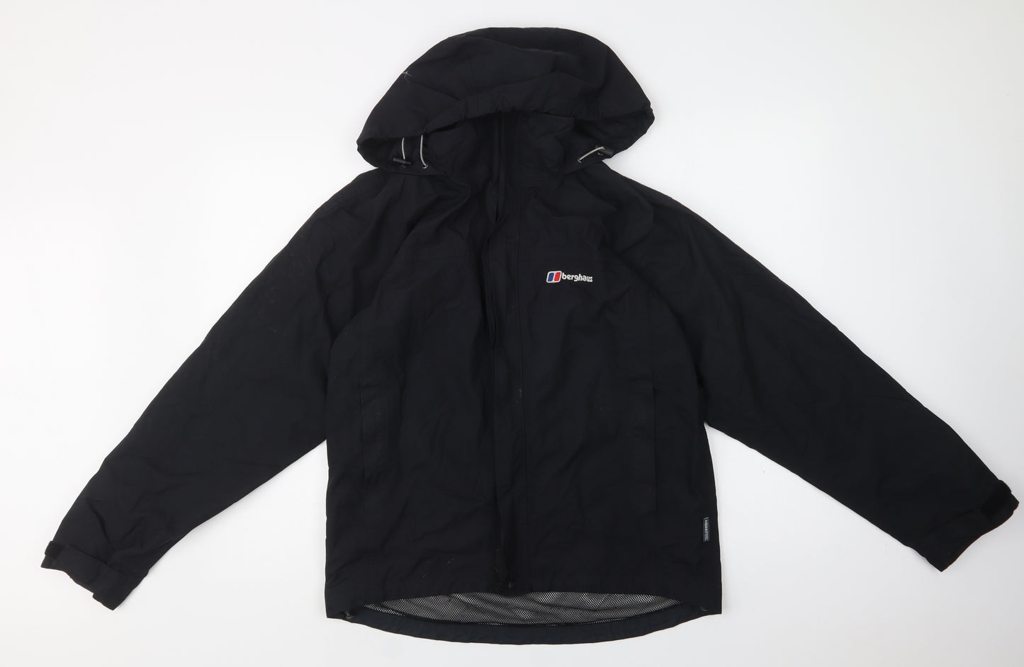 Berghaus Mens Black   Windbreaker Jacket Size S  Zip