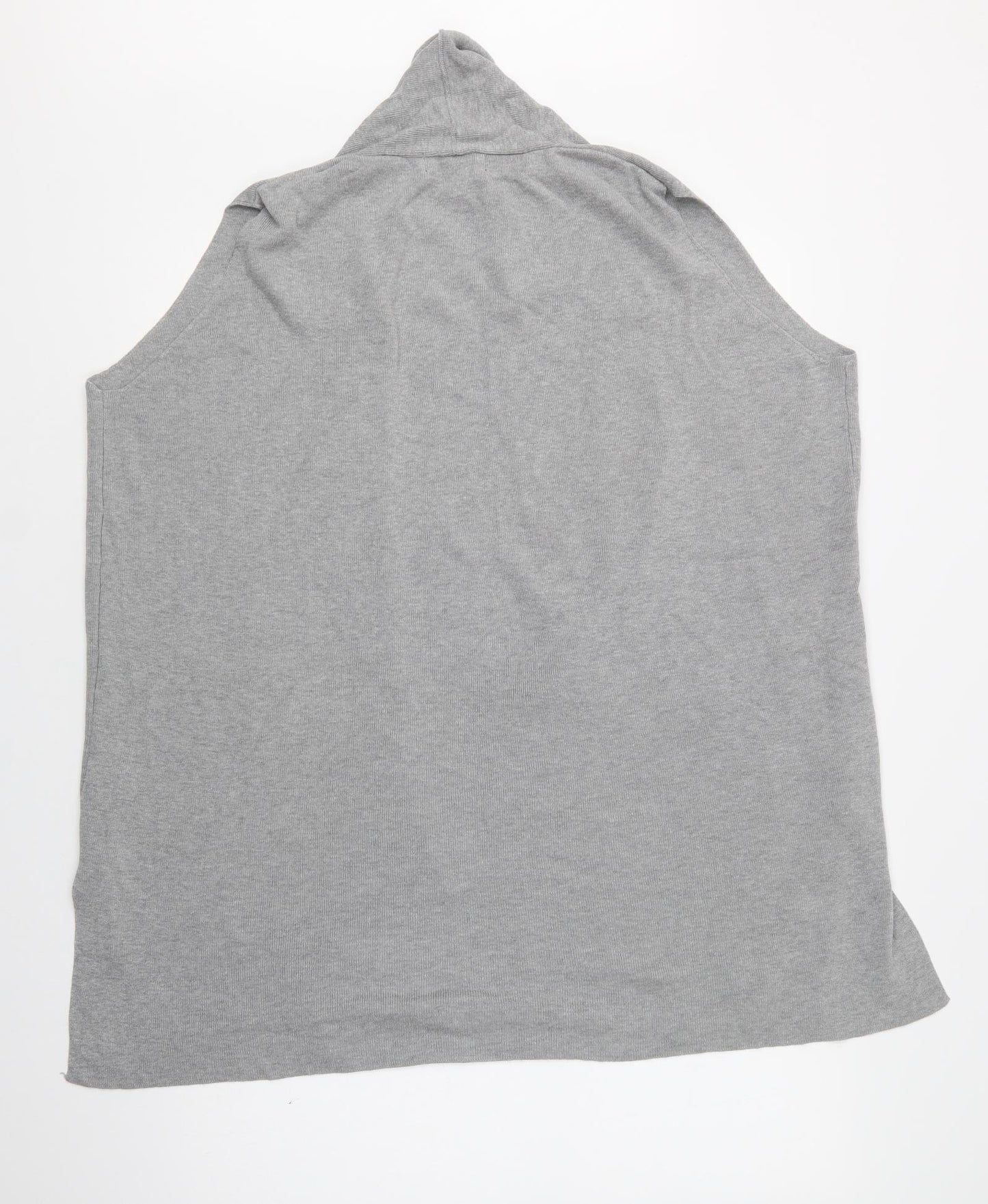 Primark Womens Grey V-Neck  Acrylic Cardigan Jumper Size XL