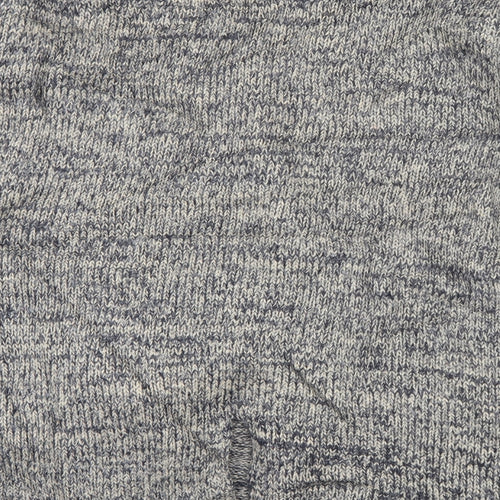 Preworn Womens Blue V-Neck  Wool Cardigan Jumper Size S