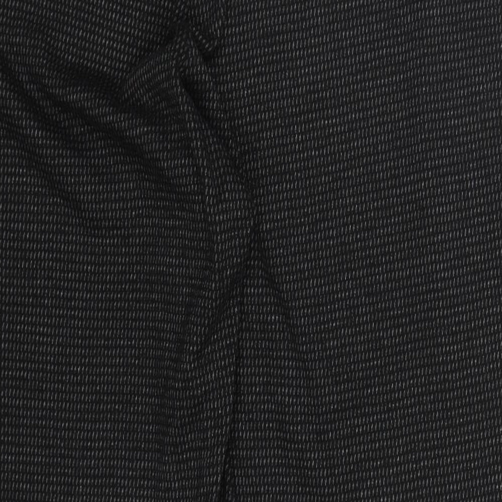 Marks and Spencer Womens Grey  Viscose Carrot Trousers Size 22 L28 in Regular