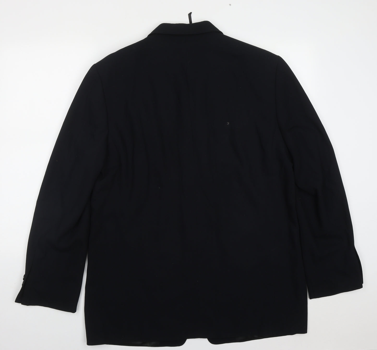 Mexx Mens Black  Polyester Jacket Suit Jacket Size 42