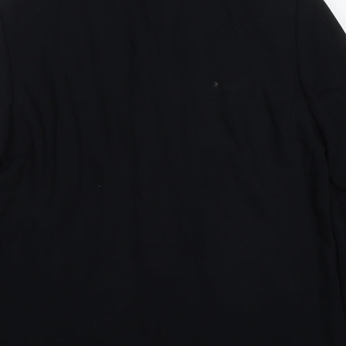 Mexx Mens Black  Polyester Jacket Suit Jacket Size 42