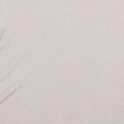 NEXT Womens Pink Round Neck  Cotton Pullover Jumper Size 16