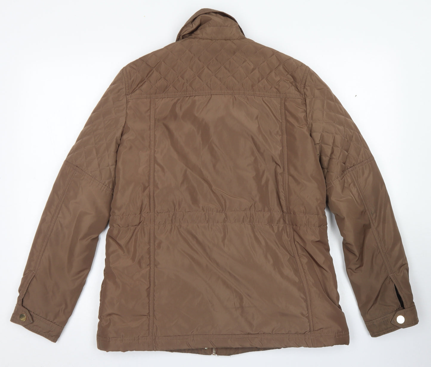 Classic Womens Brown   Jacket  Size 10  Zip