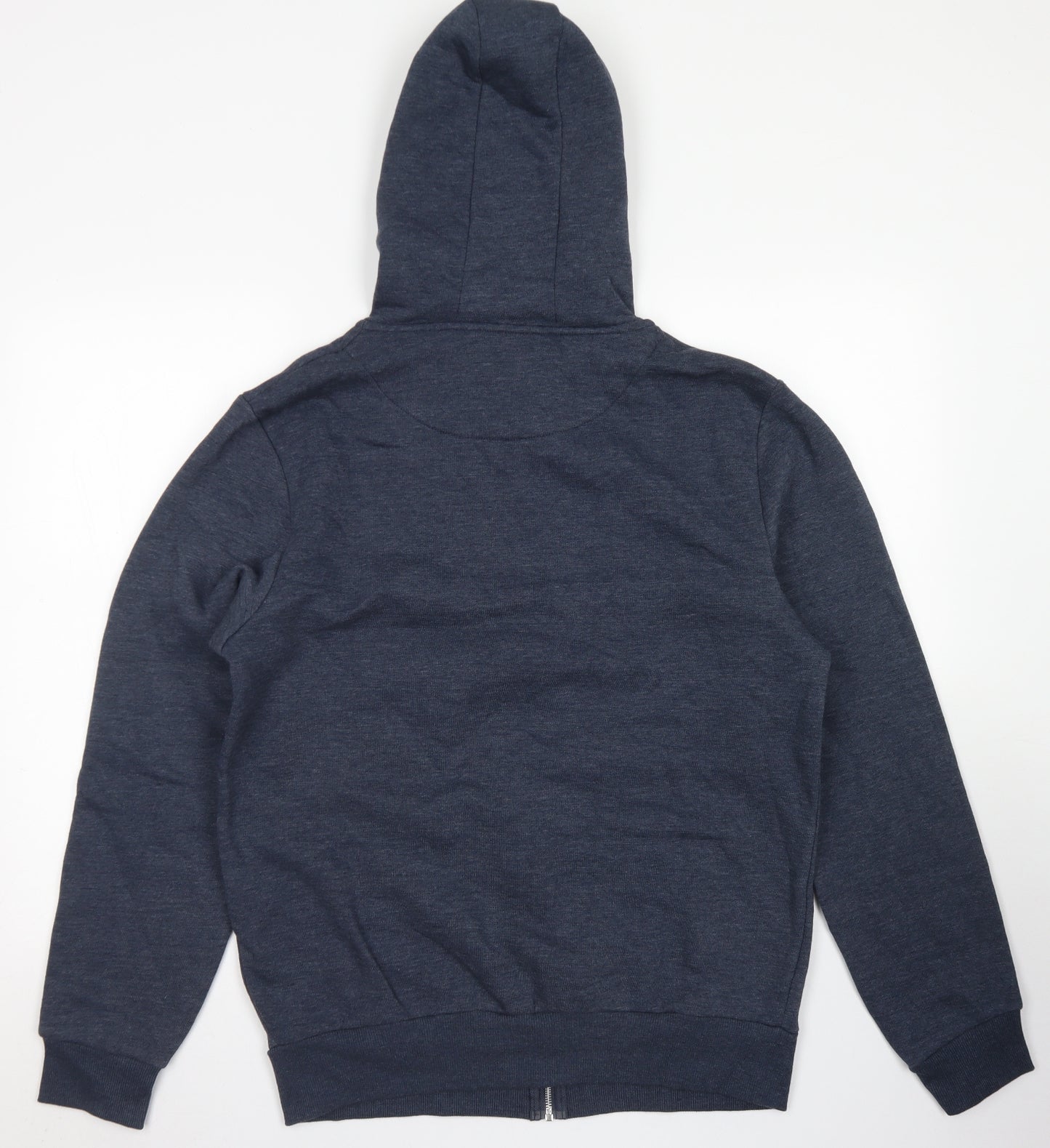 Primark Mens Blue  Cotton Full Zip Hoodie Size L
