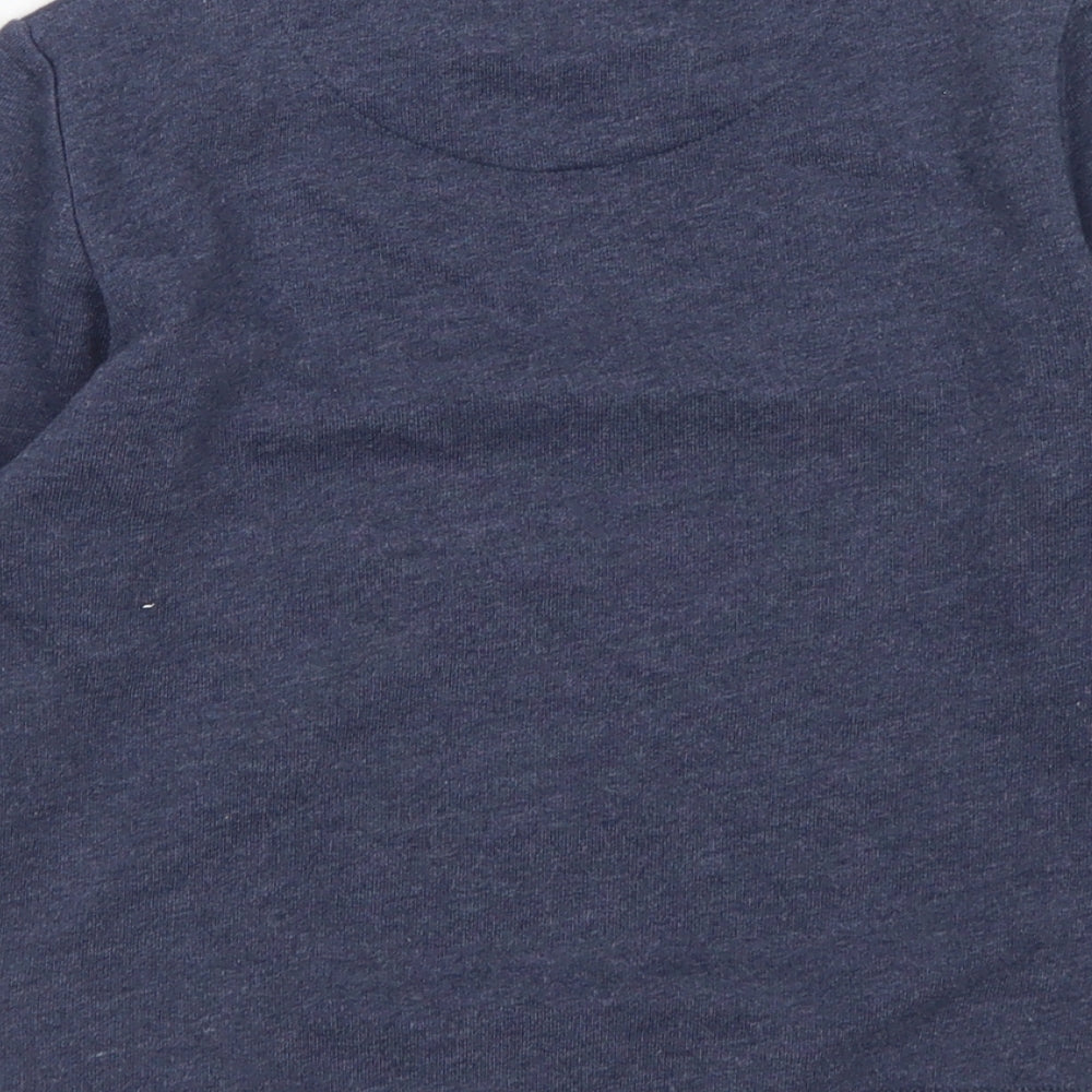 NEXT Boys Blue  Cotton Pullover Sweatshirt Size 6 Years   - Minecraft