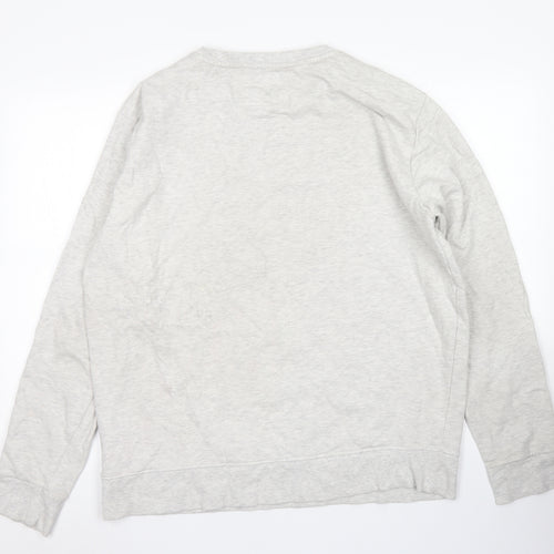 Primark Mens Grey  Cotton Pullover Sweatshirt Size 2XL   - Home Alone Christmnas