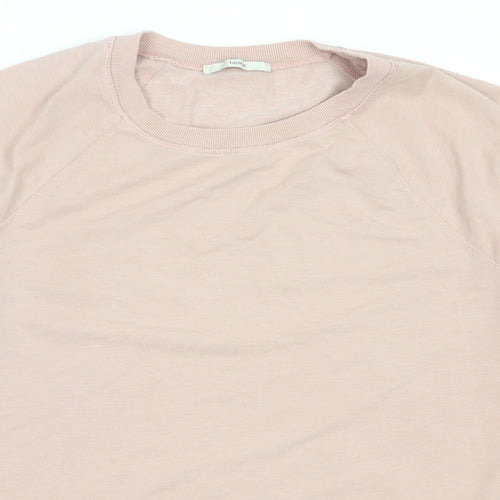 George Womens Pink  Cotton Pullover Sweatshirt Size 16