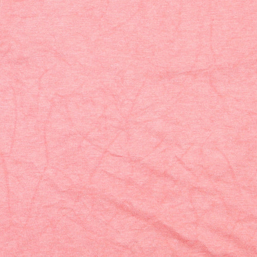Papaya Womens Pink Round Neck  Viscose Pullover Jumper Size 12