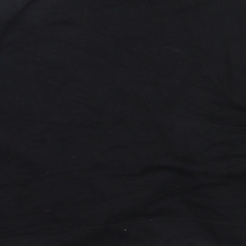 BHS Womens Black Round Neck  Viscose Cardigan Jumper Size L