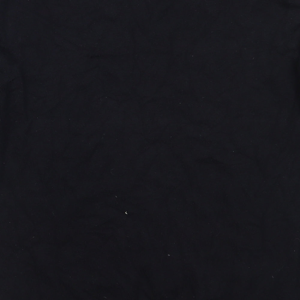 George Womens Black Round Neck  Viscose Pullover Jumper Size 16