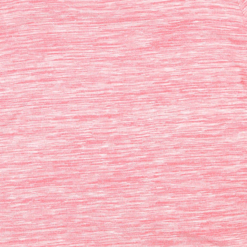 Marks and Spencer Womens Pink Round Neck  Viscose Pullover Jumper Size 12