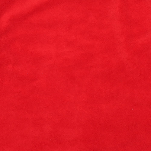 Matalan Womens Red Solid Polyester Top Pyjama Top Size L