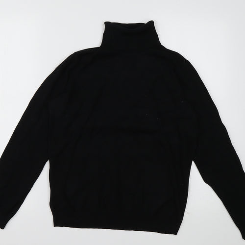 cc Womens Black  Viscose Pullover Sweatshirt Size M  Pullover