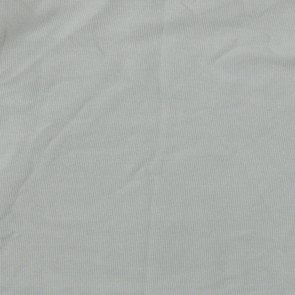 Whispering Smith Mens Green V-Neck  Cotton Pullover Jumper Size L
