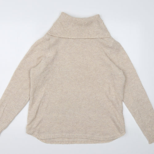 Marks and Spencer Womens Brown  Polyamide Pullover Sweatshirt Size 14  Pullover