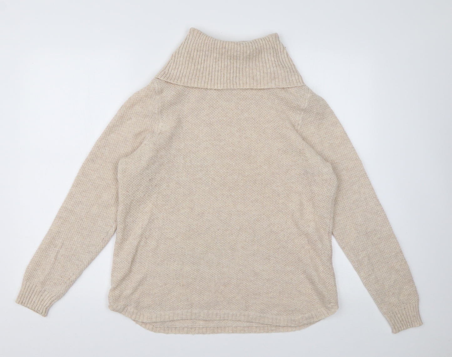 Marks and Spencer Womens Brown  Polyamide Pullover Sweatshirt Size 14  Pullover