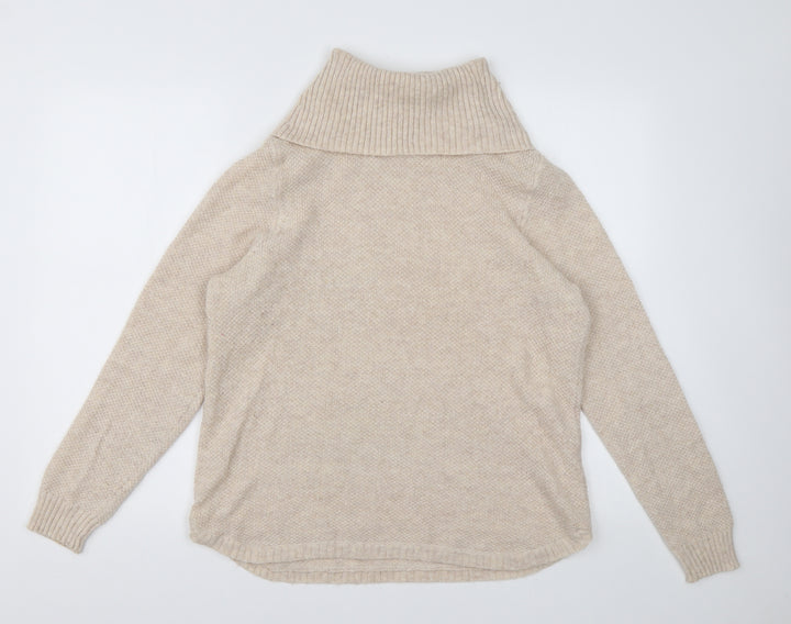 Marks and Spencer Womens Brown  Polyamide Pullover Sweatshirt Size 14  Pullover